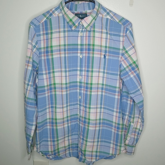 Ralph Lauren Multi-Colored (Boys) Button Down Shirt - Picture 1 of 6